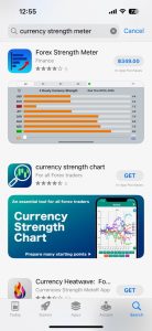 Currency Strength Meter iOS