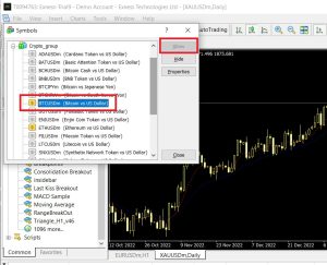 เทรด bitcoin exness