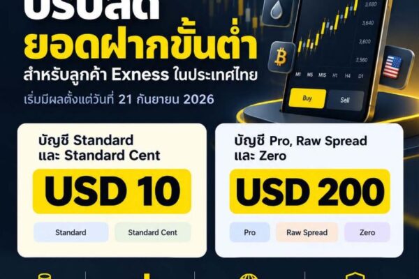 โบรกเกอร์ forex ฝากขั้นต่ำ